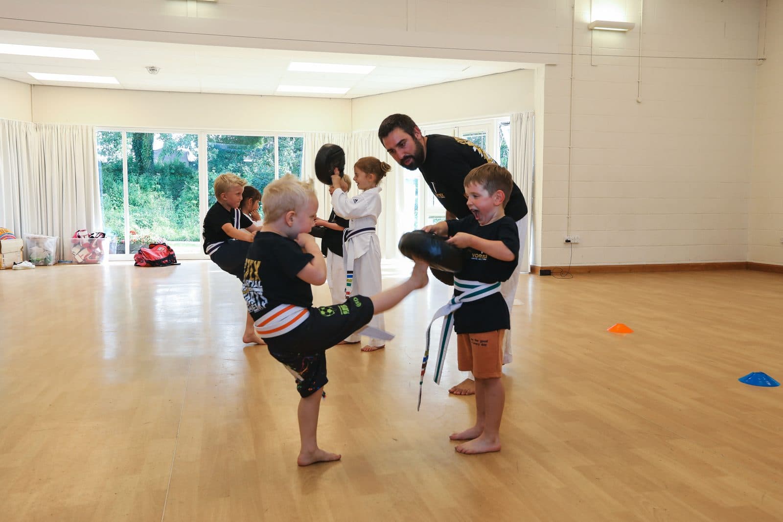 Vortex Martial Arts Academy training session in Lancaster