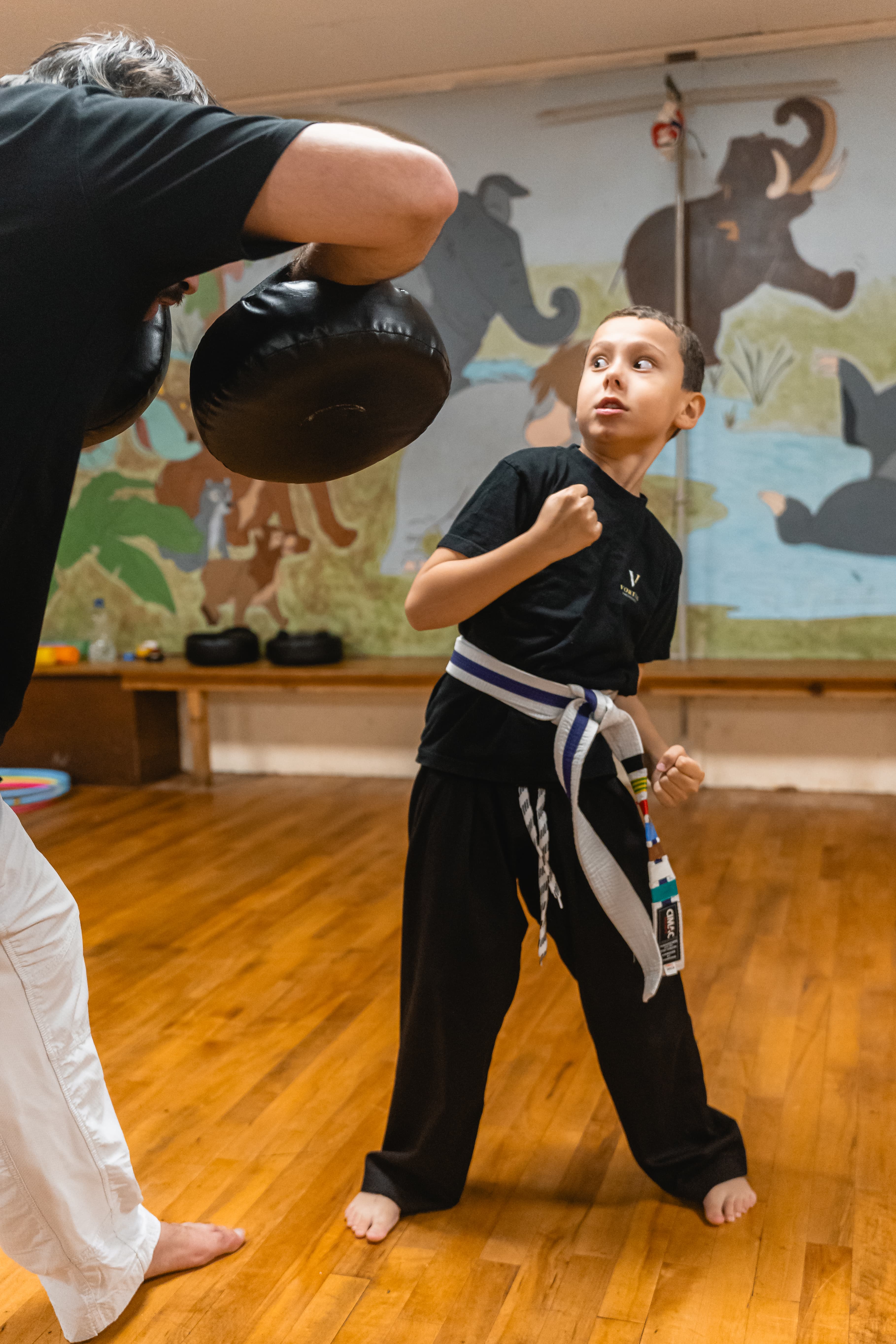 Cadets class at Vortex Martial Arts